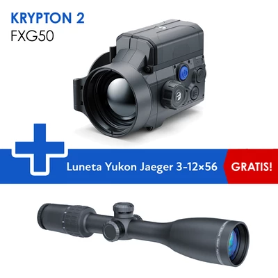 Zestaw Pulsar Krypton 2 FXG50+Yukon Jaeger 3-12x56